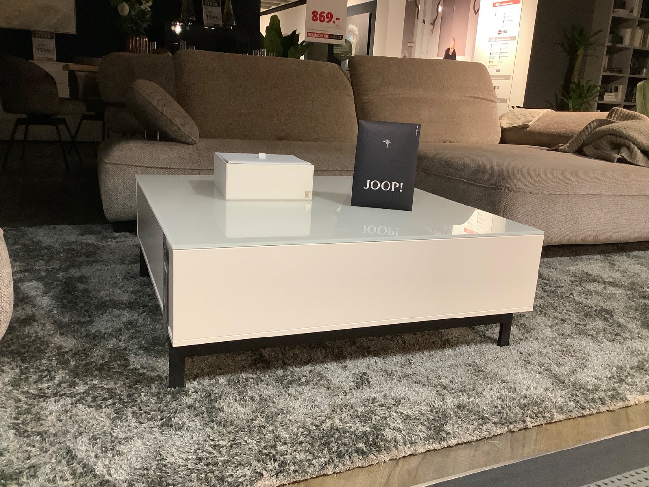 Joop Couchtisch Lack Bianco weiß matt