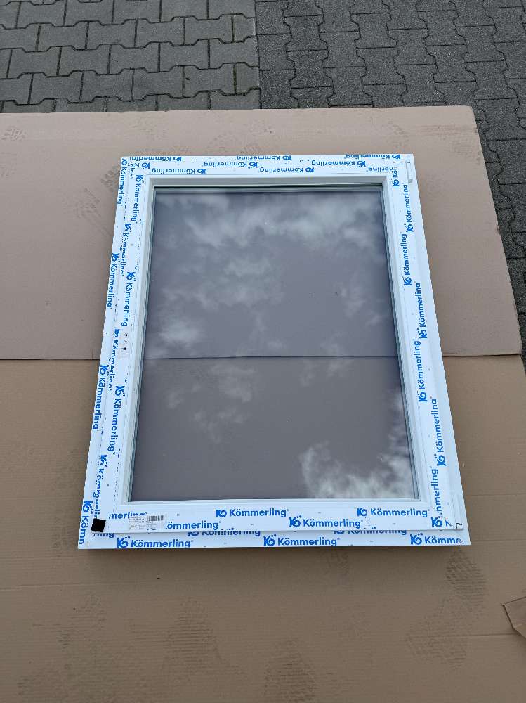 Kunststofffenster weiß, 1000 x 1250mm, 1-flügelig, ISO-Verglasung