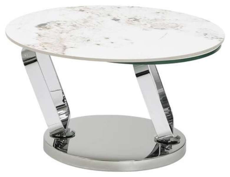 XXXlutz Dreieich Couchtisch Lille, Akante Breite 75/130cm