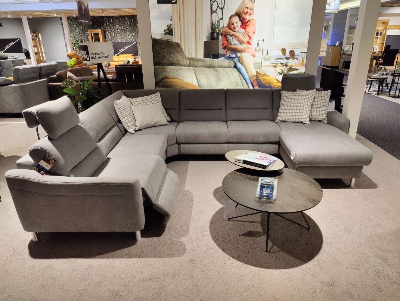 Wohnlandschaft – INTERLIVING 4305 – Ecksofa – Garnitur -mit Motor