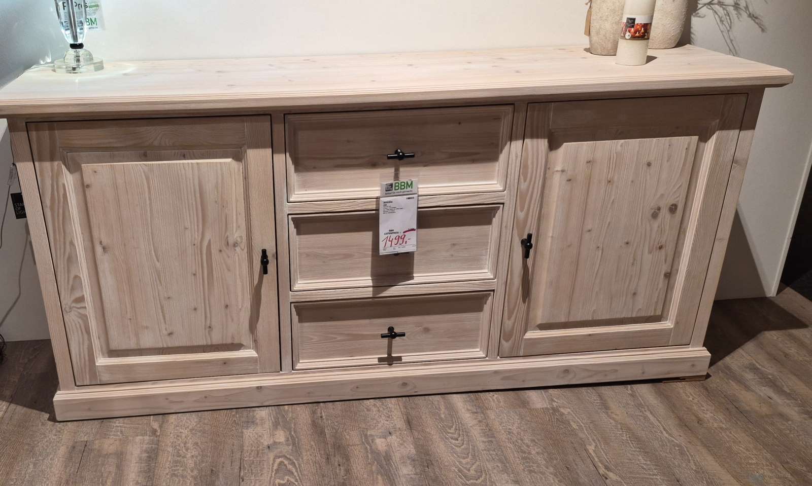 Anrichte 2 Türen,3 Schubkästen BHT ca 196x90x50cm