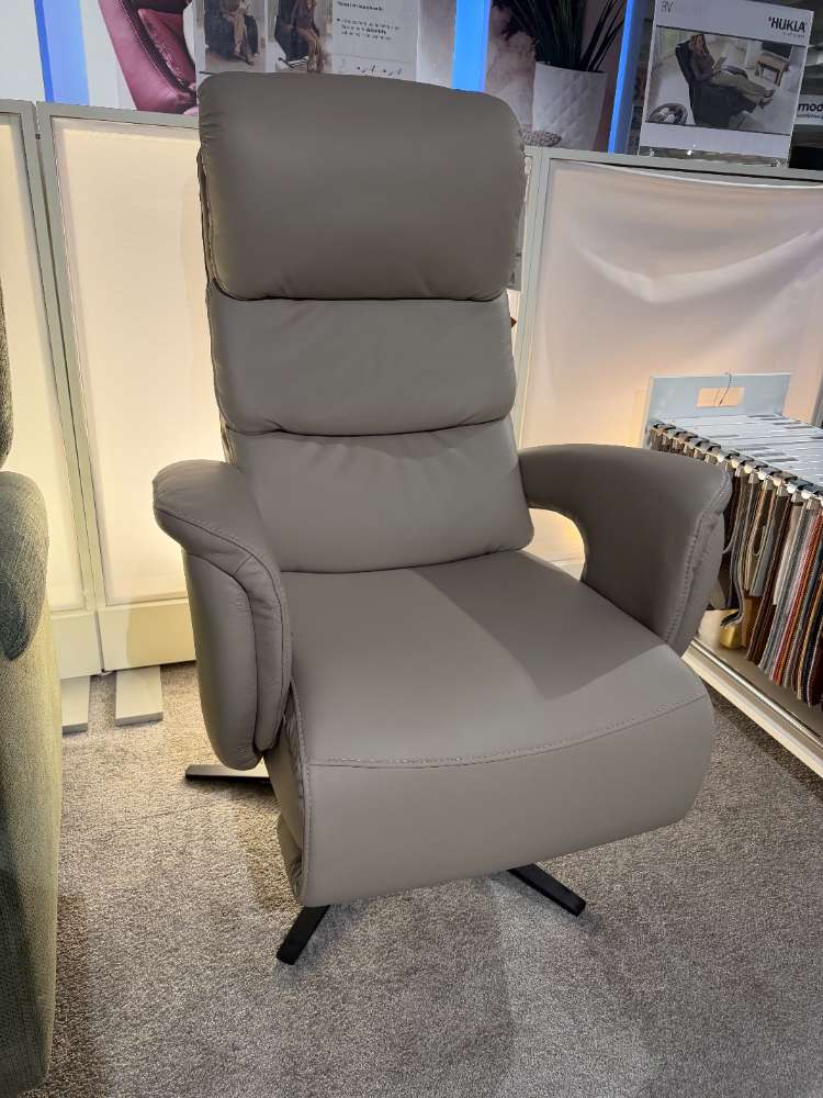 Relaxsessel / Leder / Braun / Körperdruck