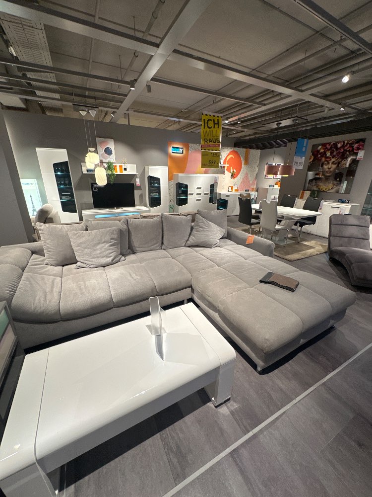 MÖBEL. ECKSOFA, HELLGRAU,  XXXLutz