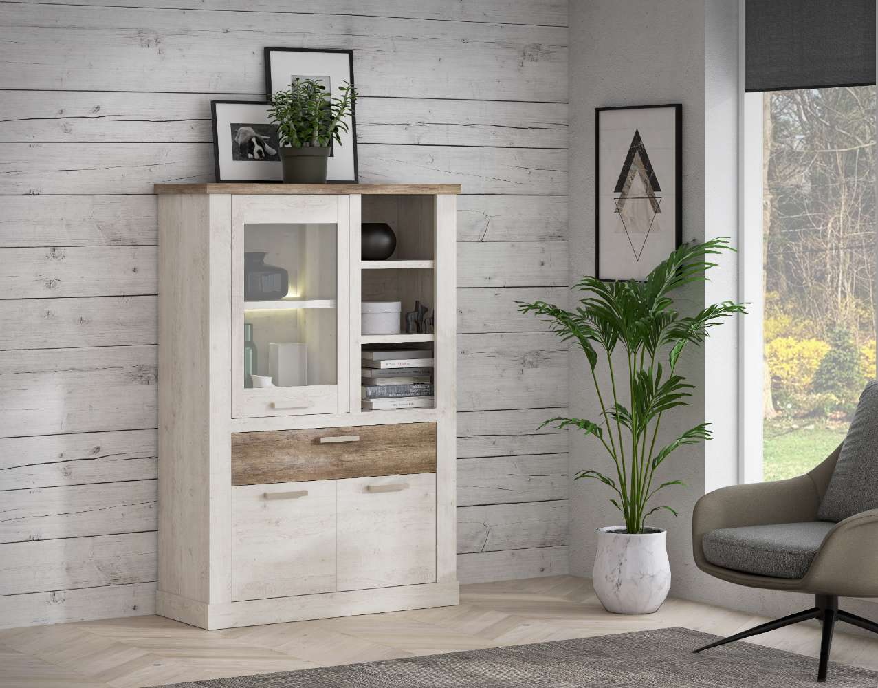 Highboardvitrine