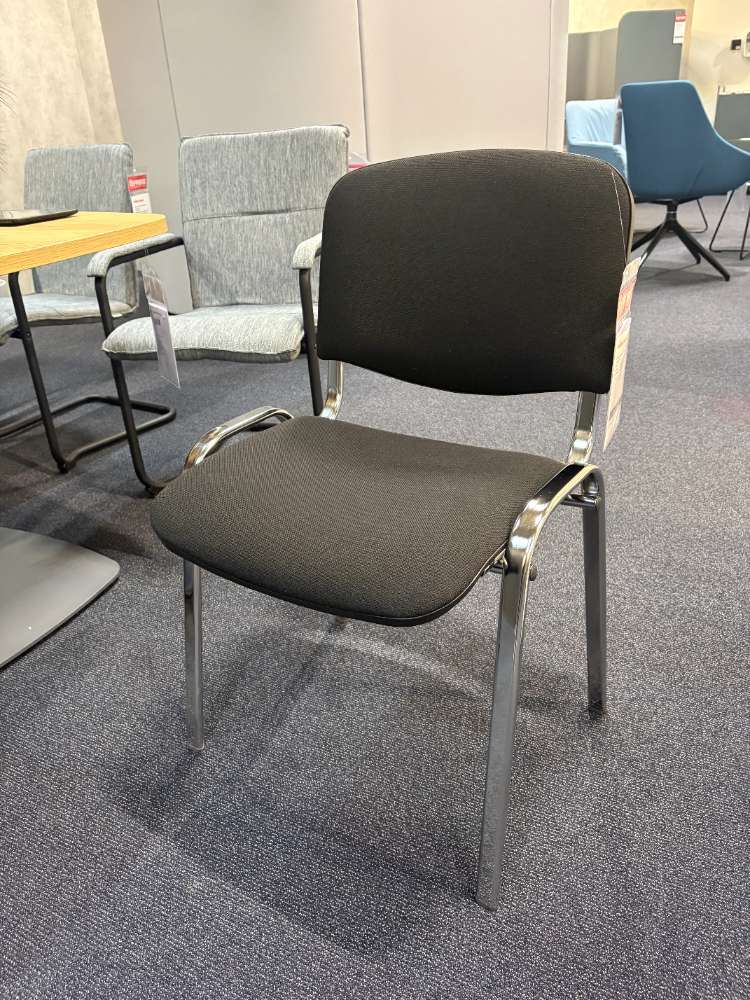 Besucherstuhl Iso, Schwarz / Nowy Styl