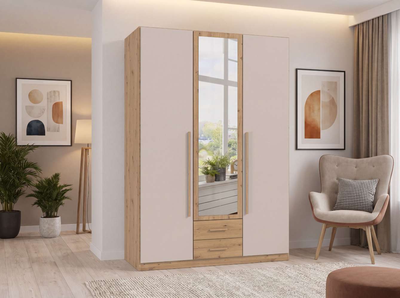 Drehtürenschrank