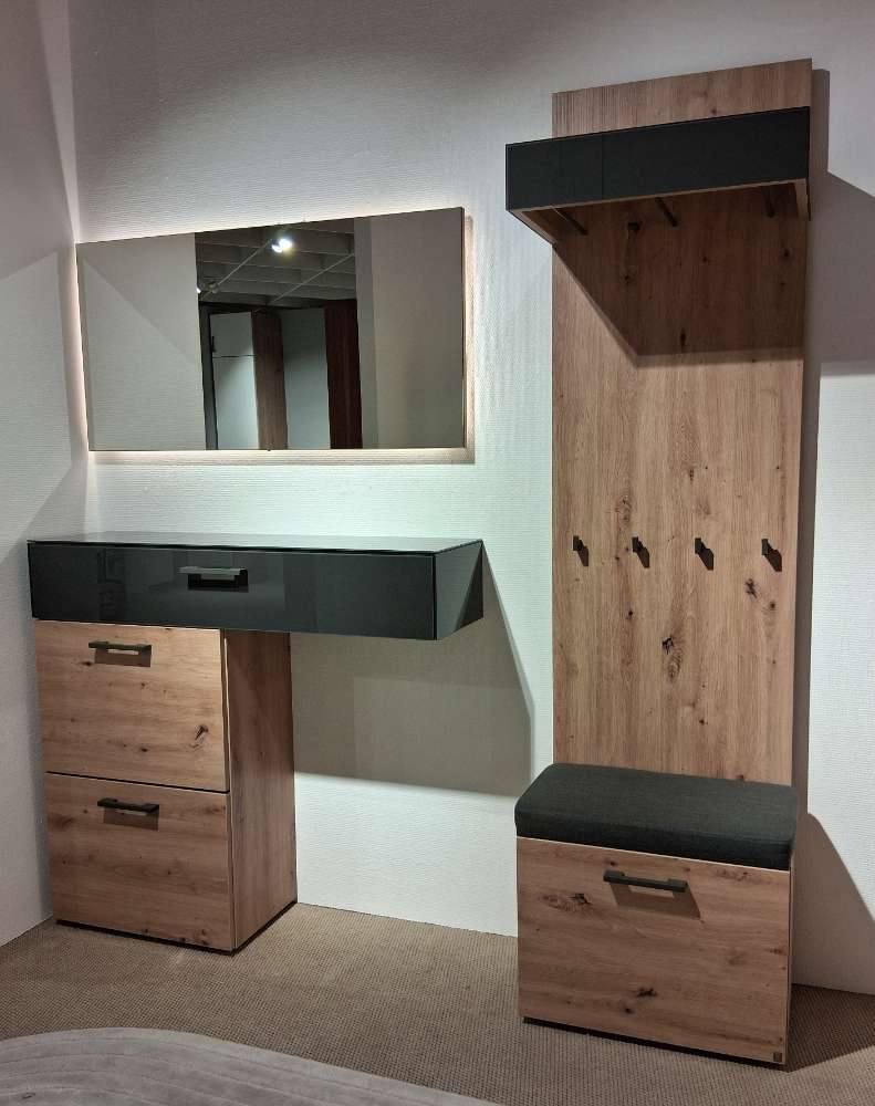 Garderobe Musterring Odessa Eiche Artisan