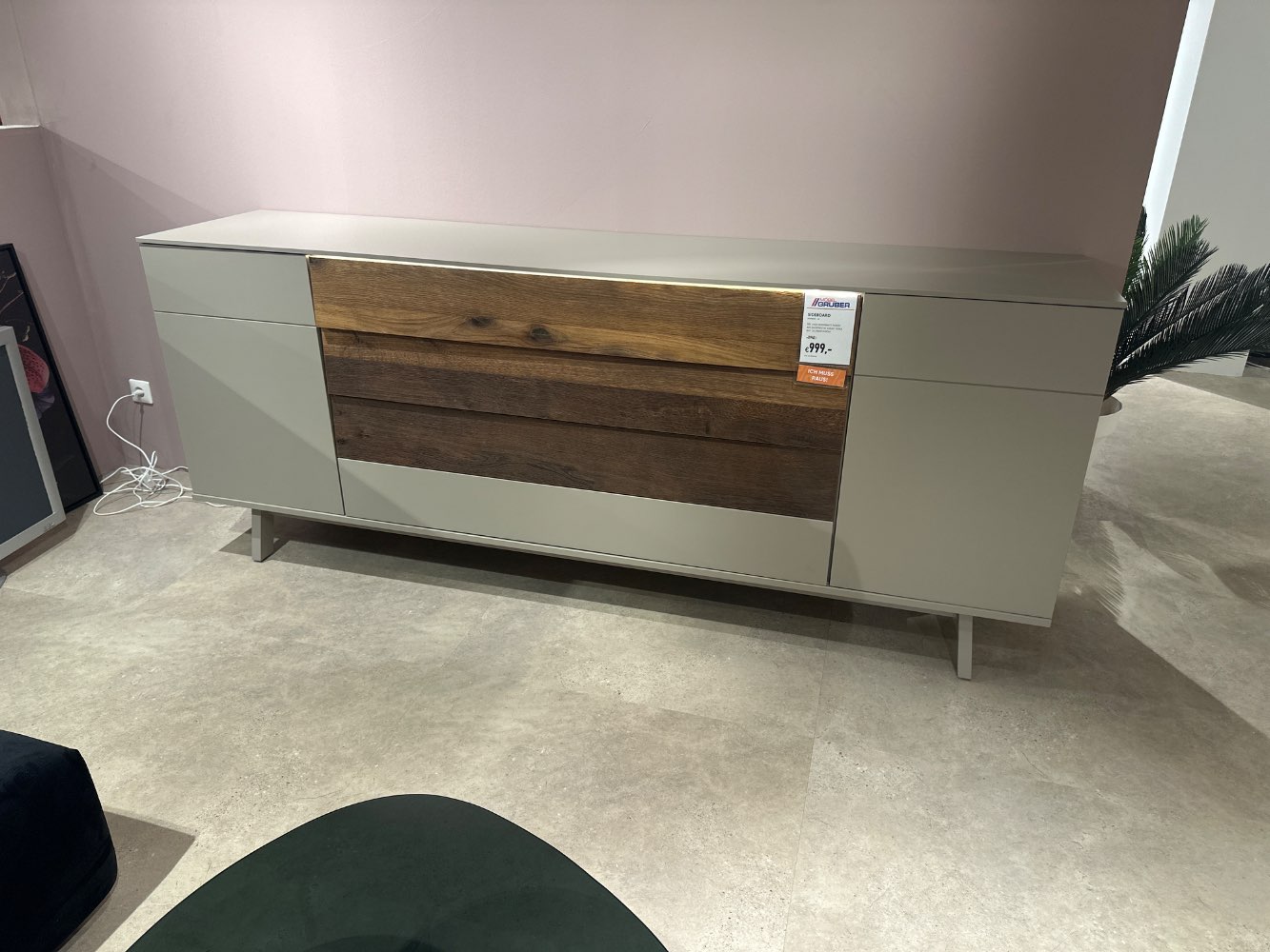 Sideboard Lack Seidenmatt Fango