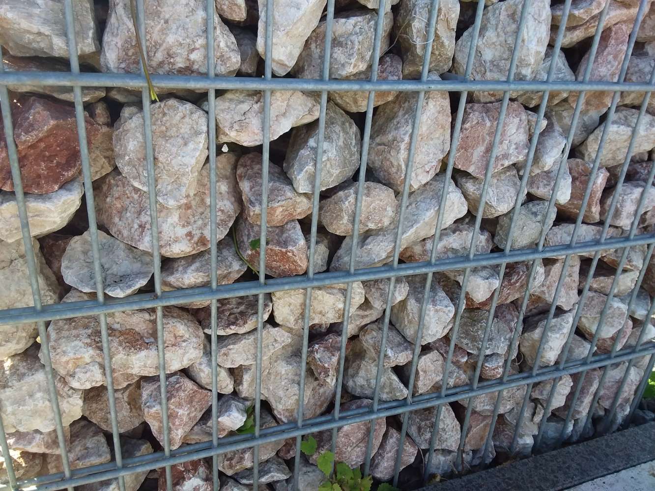 Gabionenfüllung Tiroler rot 70-120 rötlich-weiß Outlet