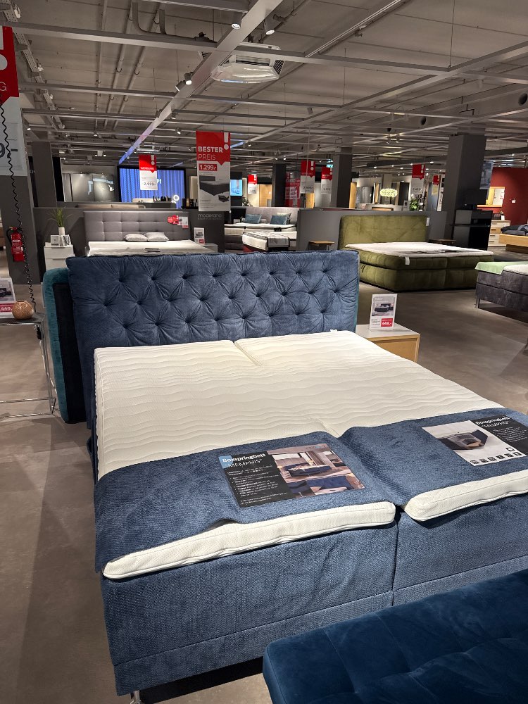 Boxspringbett, 180x200cm, motorisch,XXXLutz