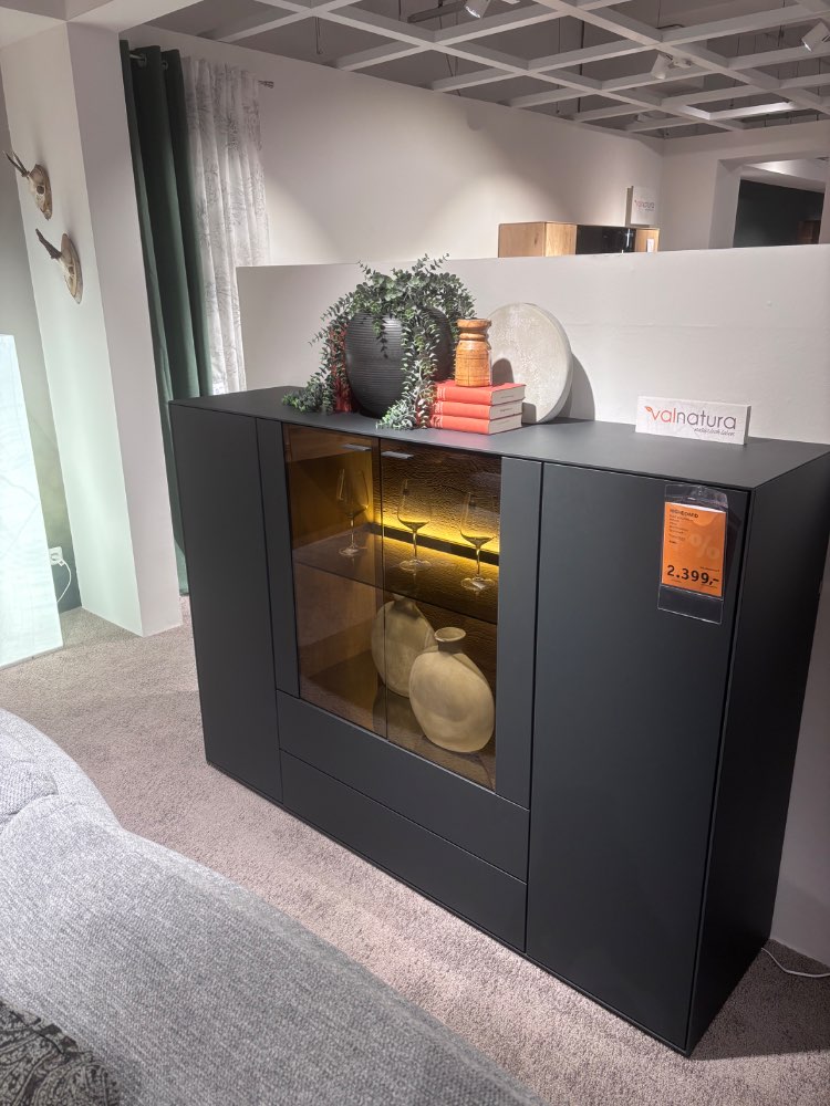 Highboard Valnatura Anthrazit Lack