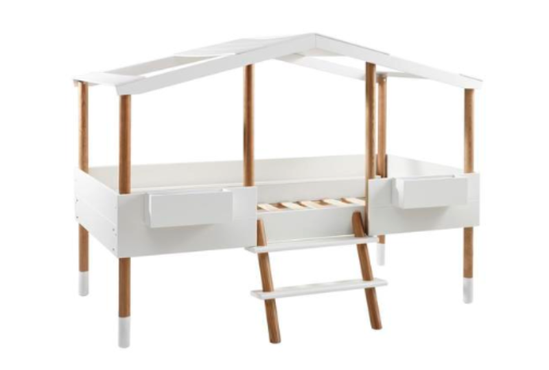 Jugendbett, Tini, Hausbett, 90x200cm, XXXLutz