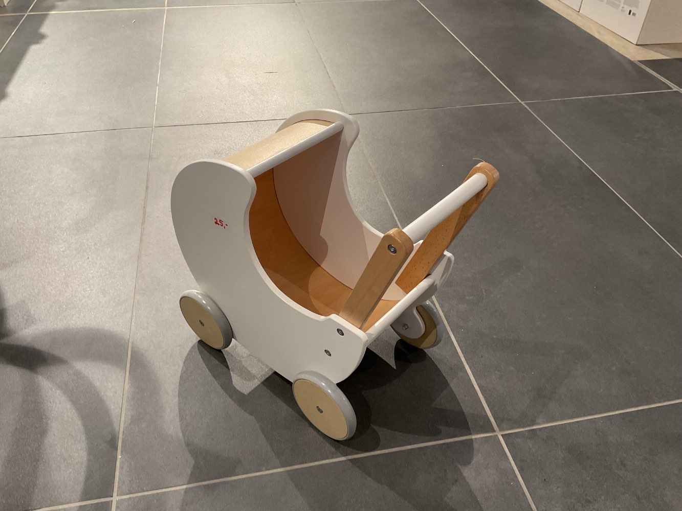 XXXLutz Ausstellungsstück Möbel Puppenwagen Polly weiß Holz
