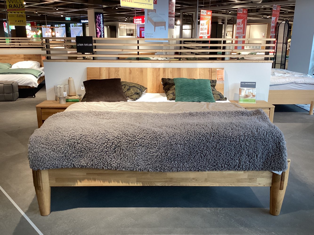 Bett Linea Natuta