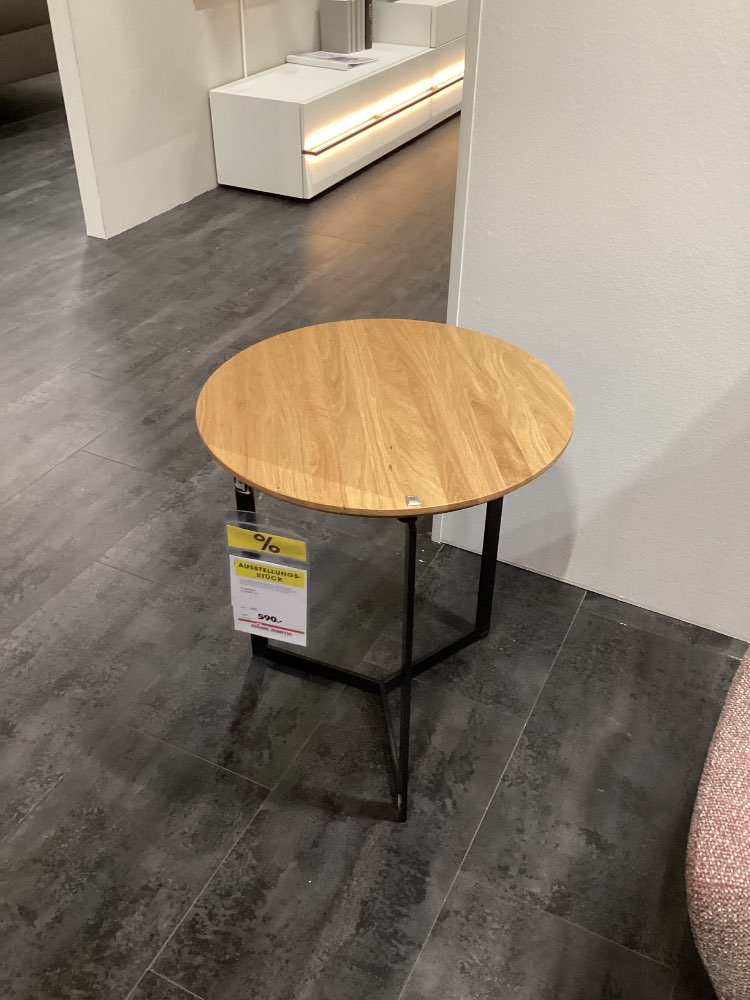 Beistelltisch Fabia, Eiche massiv natur