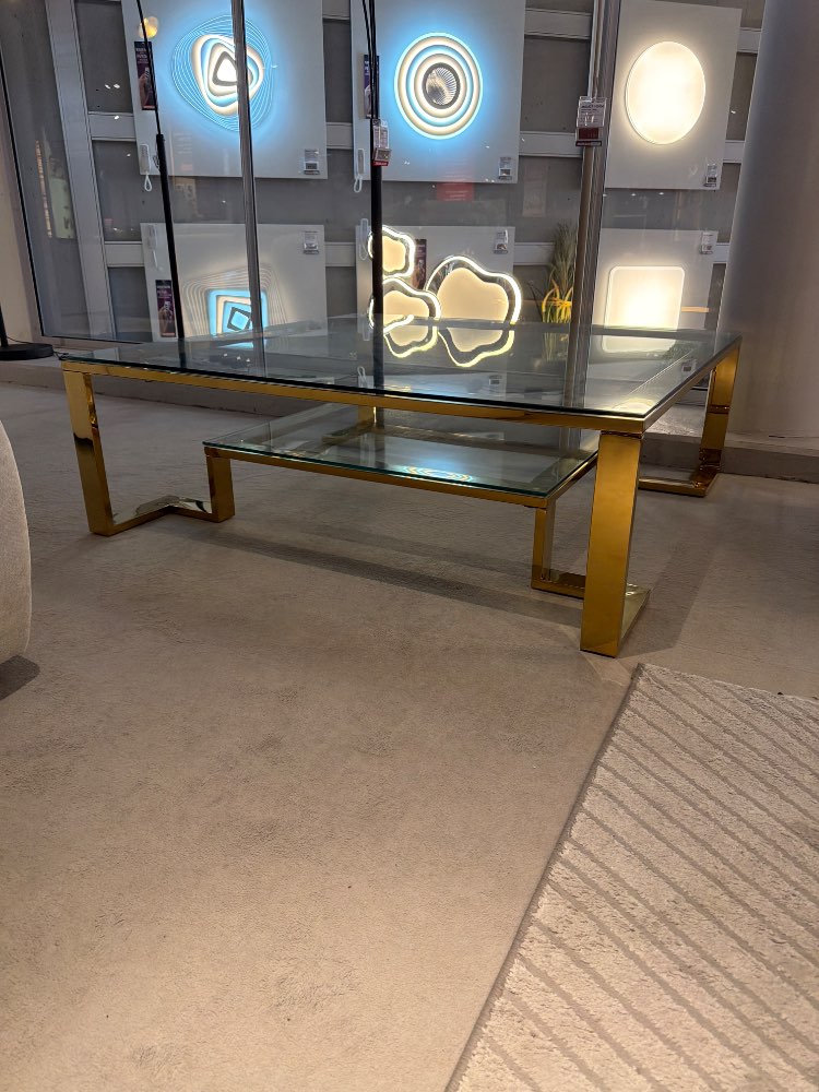 Couchtisch, Gold, Rush Kare