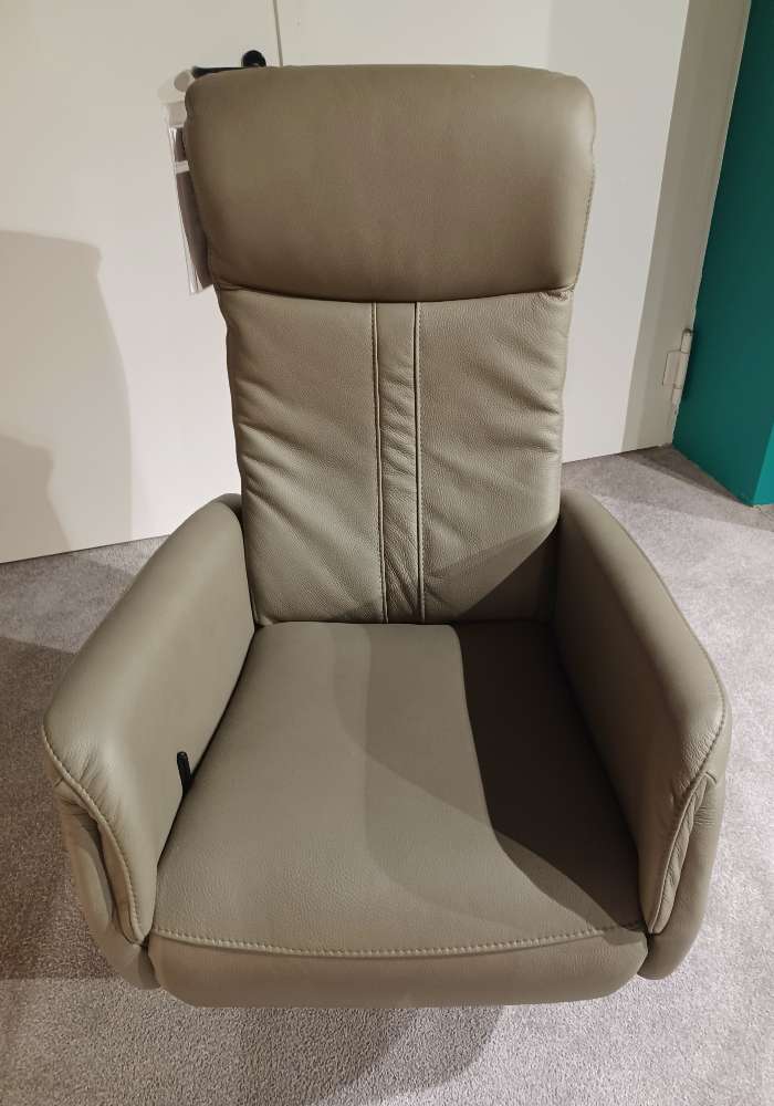 Drehsessel / Olive / Relaxfunktion mit Gasdruck