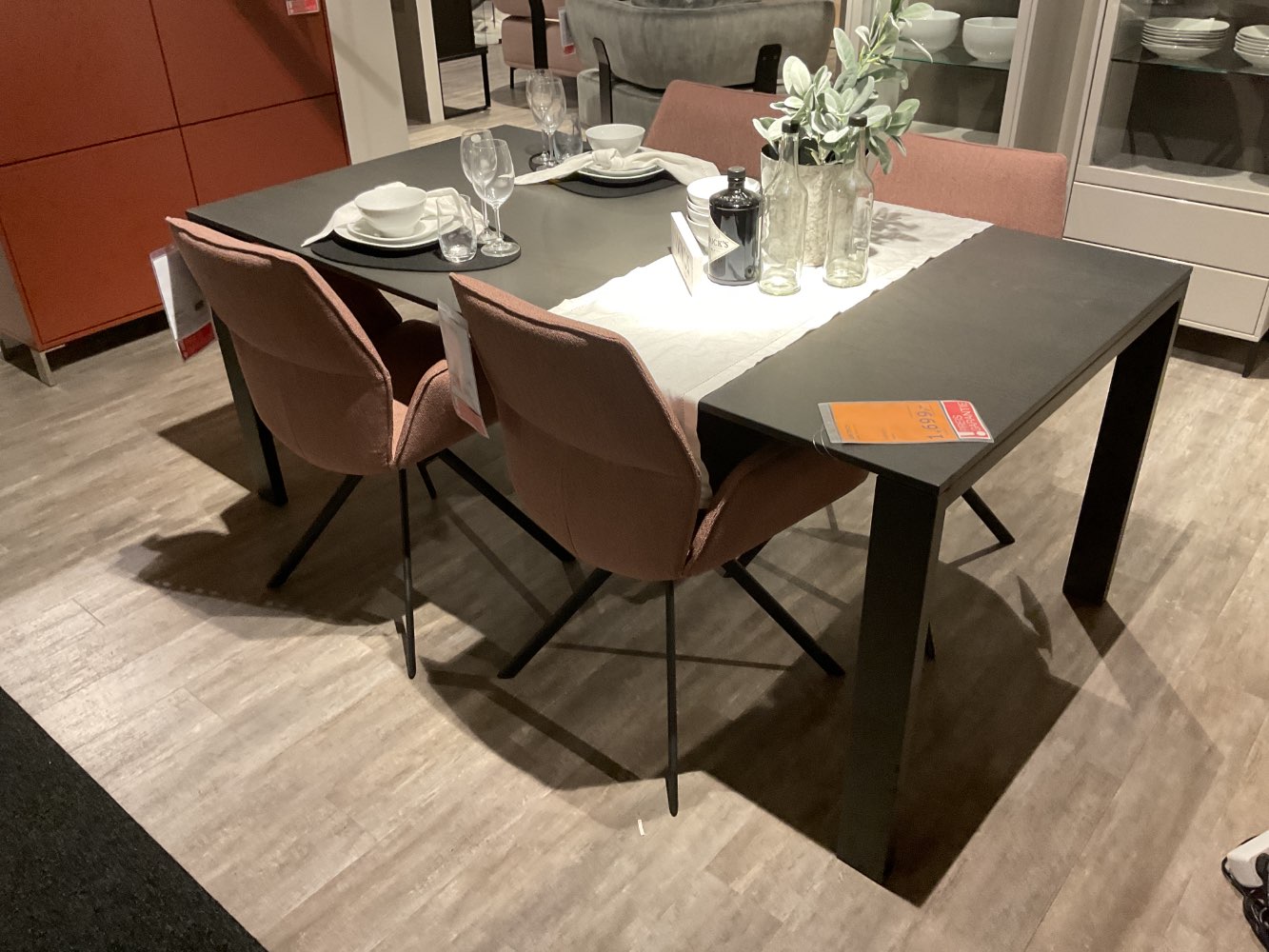 RMW Esstisch Imago Eiche Graphit