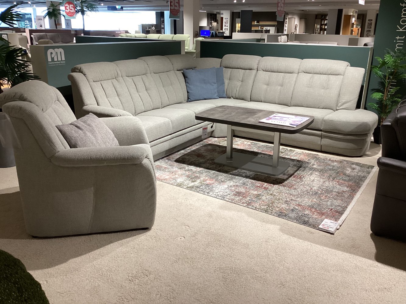 Ecksofa Andorra smoke