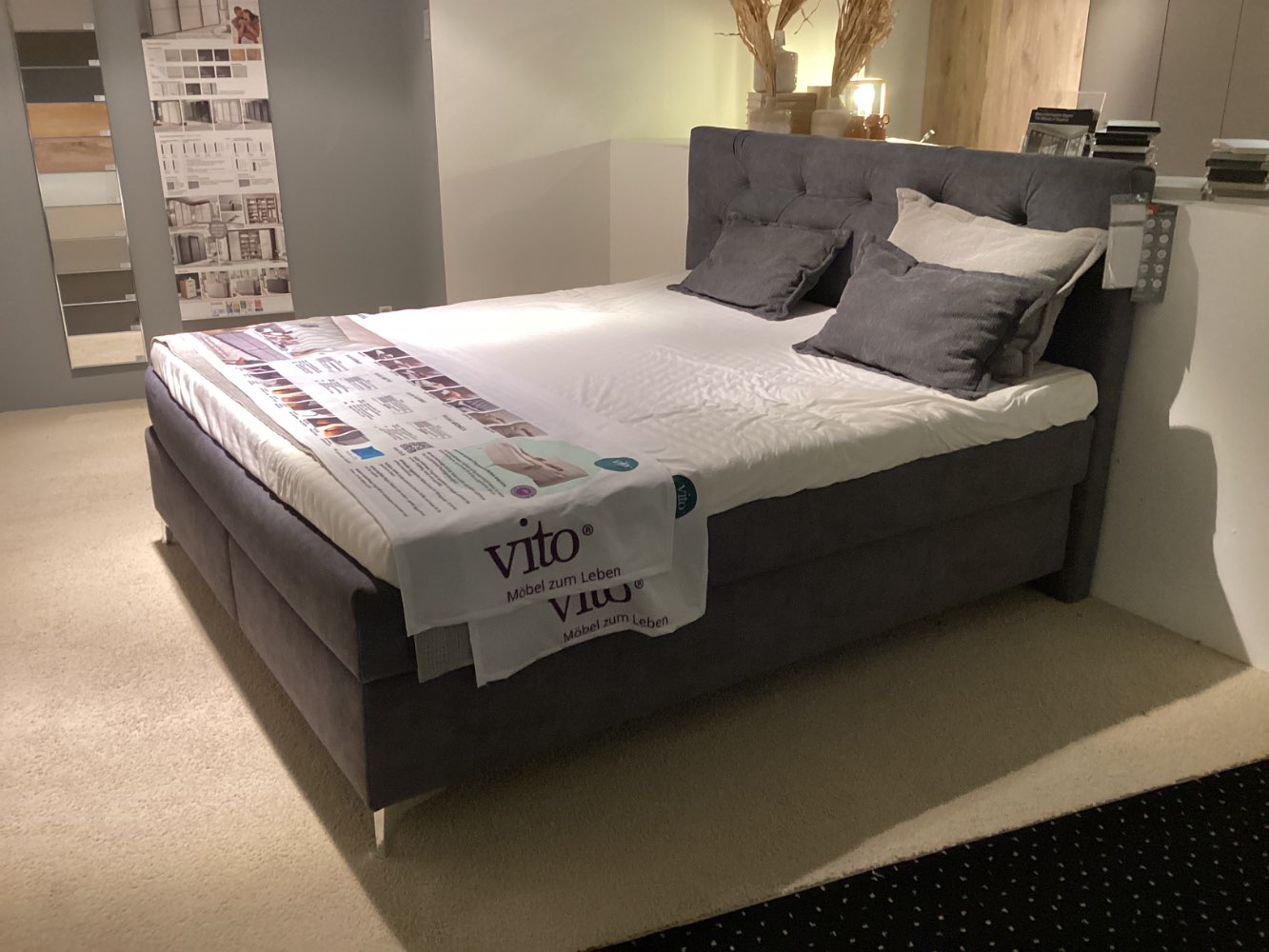 Boxspringbett Vito Asetto