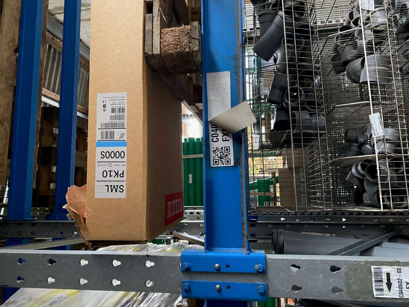 VELUX Elektro-Rollladen SML PK10 0000S Aluminium Dunkelgrau